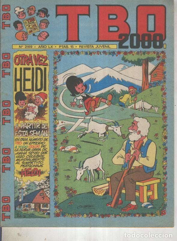 Comics : TBO 2000 numero 2169 (numerado 2 en trasera) - Varios