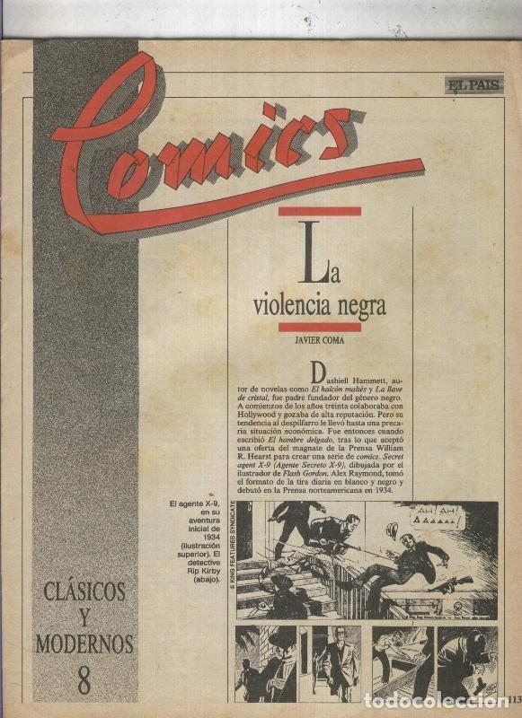 C&oacute;mics: Comics.Los: clasicos y modernos numero 08 - Javier Coma - Foto 1