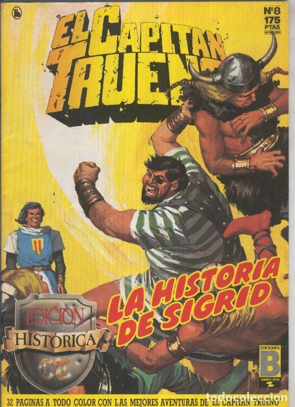 Comics: El Capitan Trueno edicion historica numero 008:La historia de Sigrid - Victor Mora-Ambros-Pardo-Anto