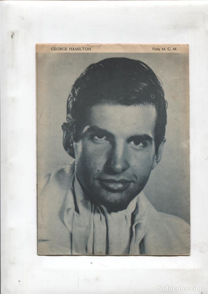Comics: Mary Noticias numero 169: trasera foto de George Hamilton - Roy Mark-Carmen barbara