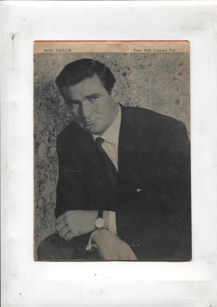 Comics : Mary Noticias numero 213: trasera foto de Rod Taylor - Roy Mark-Carmen barbara