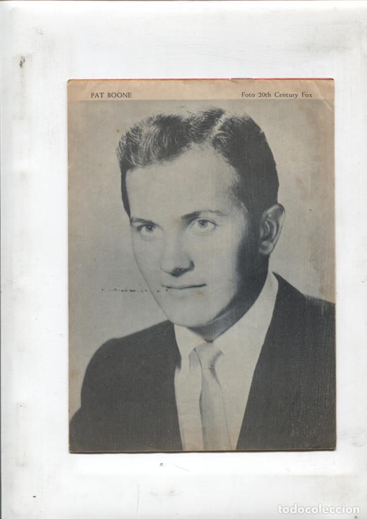 Comics: Mary Noticias numero 210: trasera foto de Pat Boone - Roy Mark-Carmen barbara