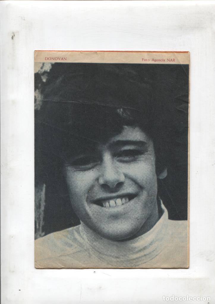 Comics : Mary Noticias numero 268: trasera foto de Donovan - Roy Mark-Carmen barbara