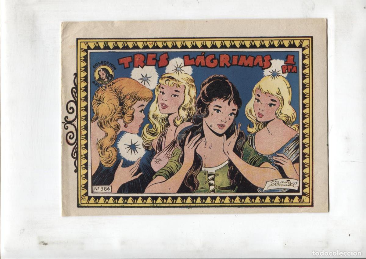 Comics: Coleccion Azucena numero 386: Tres lagrimas - Maria Pascual