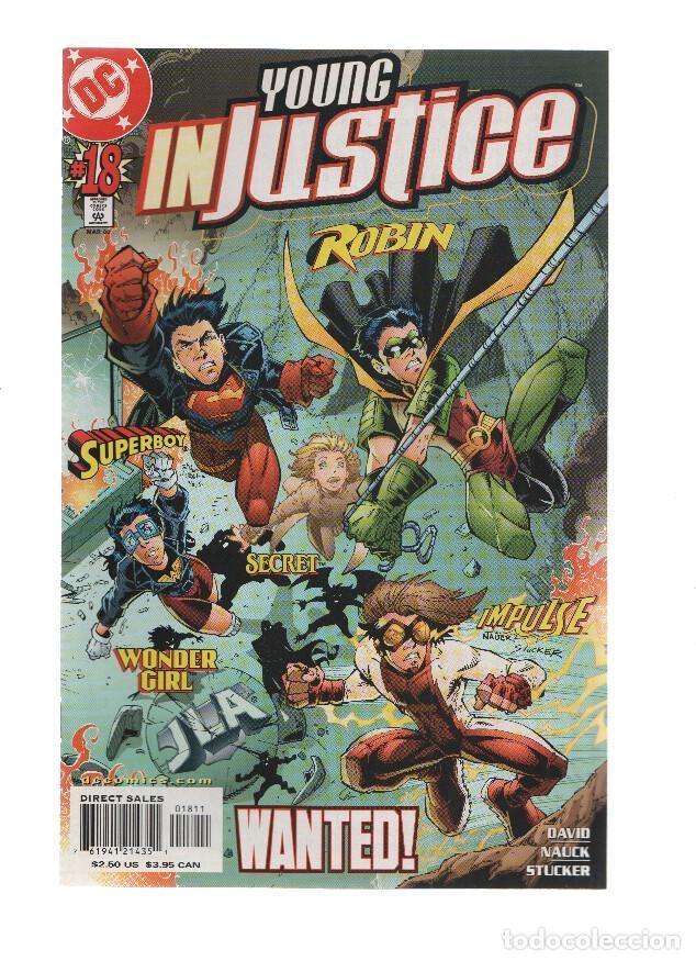 C&oacute;mics: YOUNG JUSTICE, Volume 1, Numero 18: Revolting Developments (DC Comics) - Peter David - Foto 1