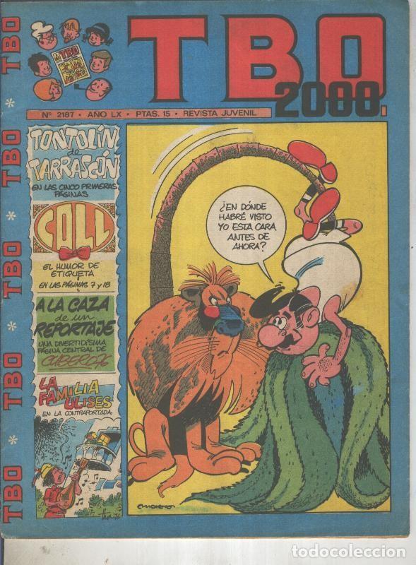 C&oacute;mics: TBO 2000 numero 2187 (numerado 3 en trasera) - Varios - Foto 1