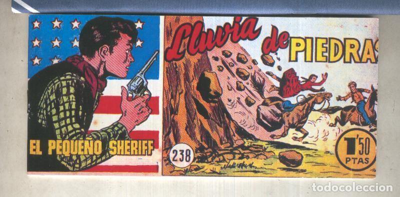 Comics: El Peque&ntilde;o Sheriff facsimil numero 238: Lluvia de piedras - Zuffi