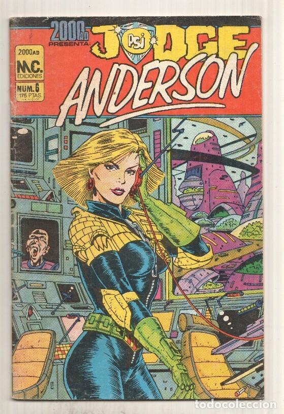 Comics: MC: Judge PSI Anderson num 06 - Rick Clarck, Brett Ewins