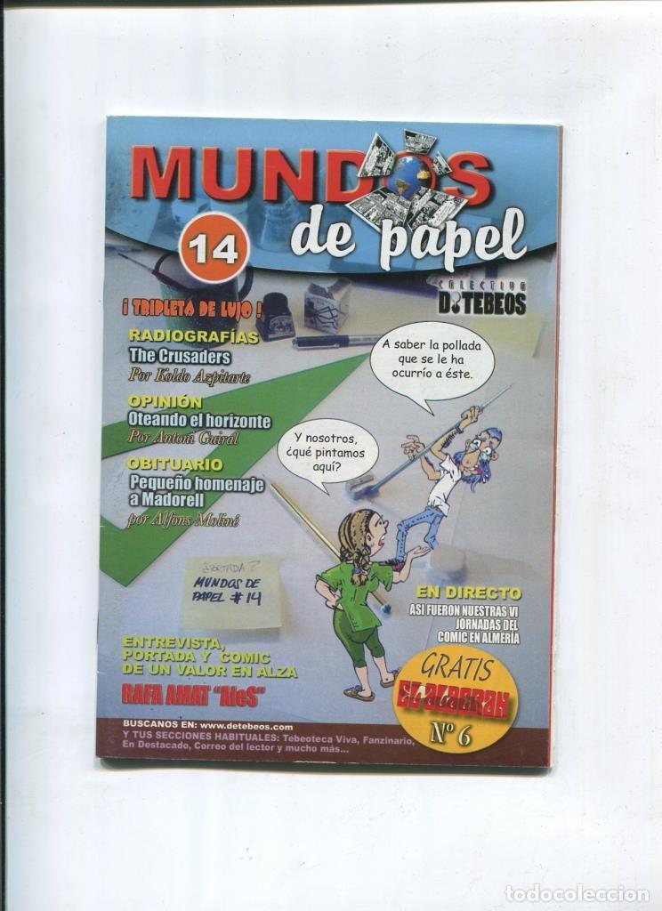 C&oacute;mics: Mundos de papel numero 14 - Varios - Foto 1