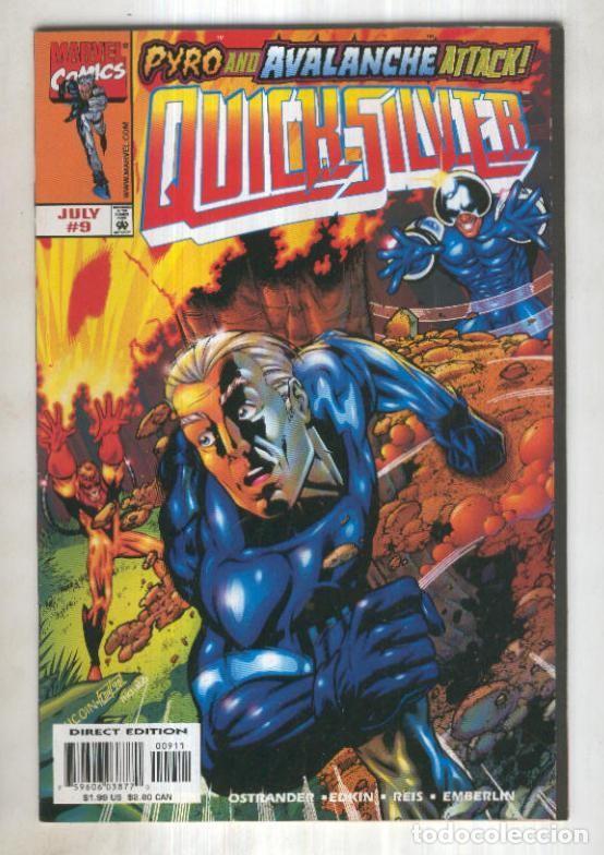 Comics: QUICKSILVER Vol.1, No.09: Escape from Savage Land (Marvel 1998) - John Ostrander y Joe Edkin