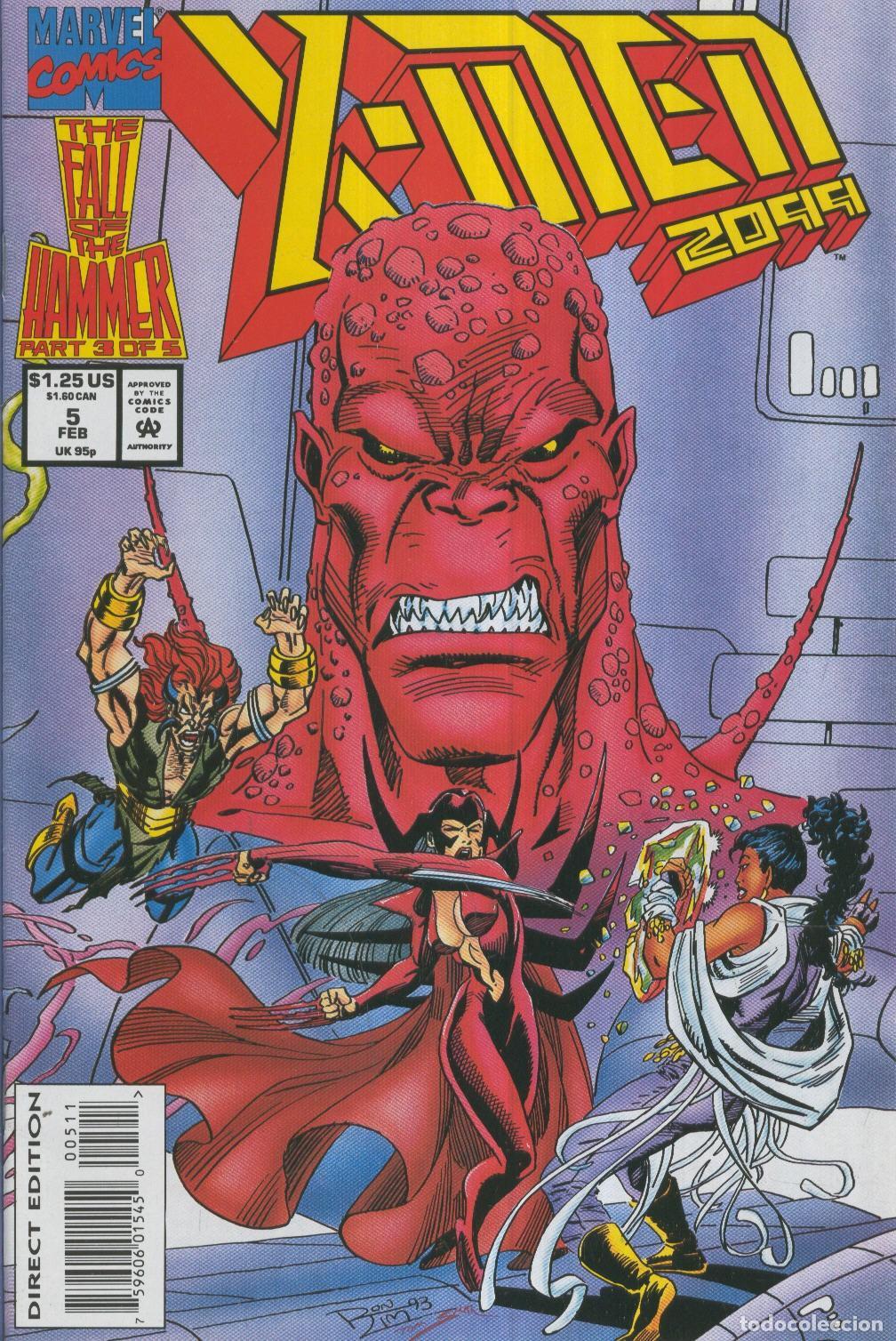 C&oacute;mics: X-MEN 2099 Vol.1 Numero 05: Lightningstrike - Ron Lim - Foto 1