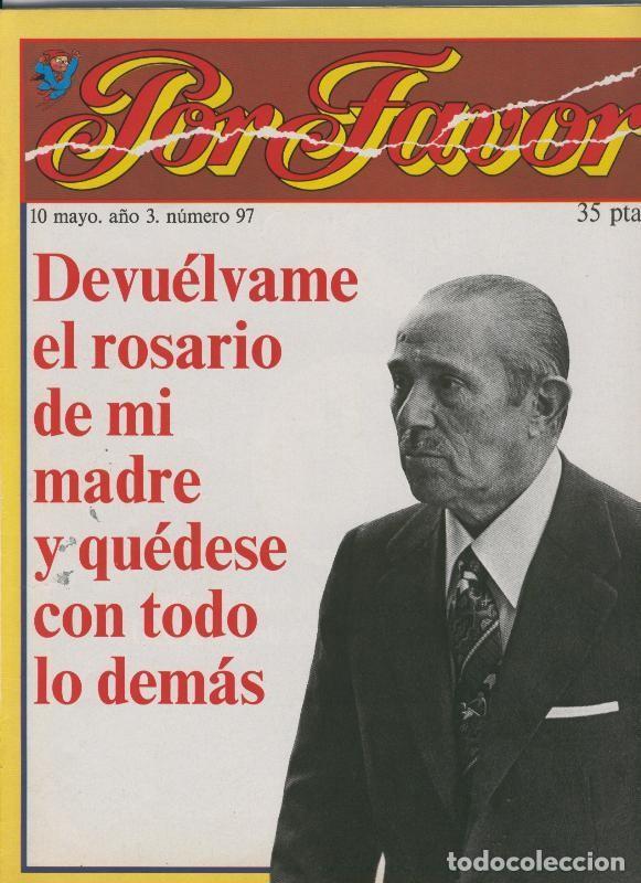 Comics: Por Favor numero 097, 10 mayo 1976: Devuelvame el rosario de mi madre - Varios