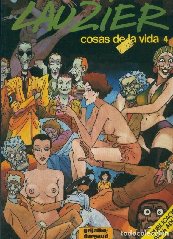 C&oacute;mics: Grijalbo: Lauzier: Cosas de la vida 4 (alguna hoja con se&ntilde;al de haber estado en lugar humedo) - Lau