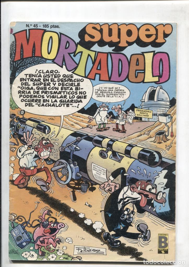 C&oacute;mics: Ediciones B: Super Mortadelo numero 045: Deliranta Rococo - Varios - Foto 1