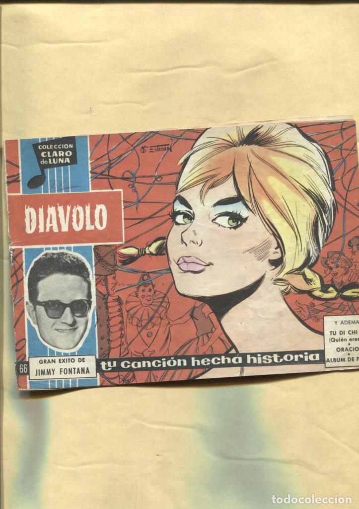 Fumetti: Claro de Luna numero 066: Diavolo de Jimmy Fontana (numerada 3 en trasera) - Jimmy Fontana-Gomez Est