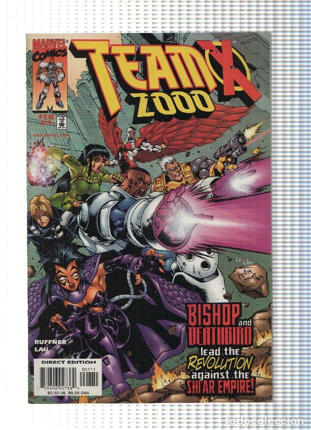 C&oacute;mics: TEAM X 2000, Volumen 1, Numero 01: Paradox Lost (Marvel) - Sean Ruffner