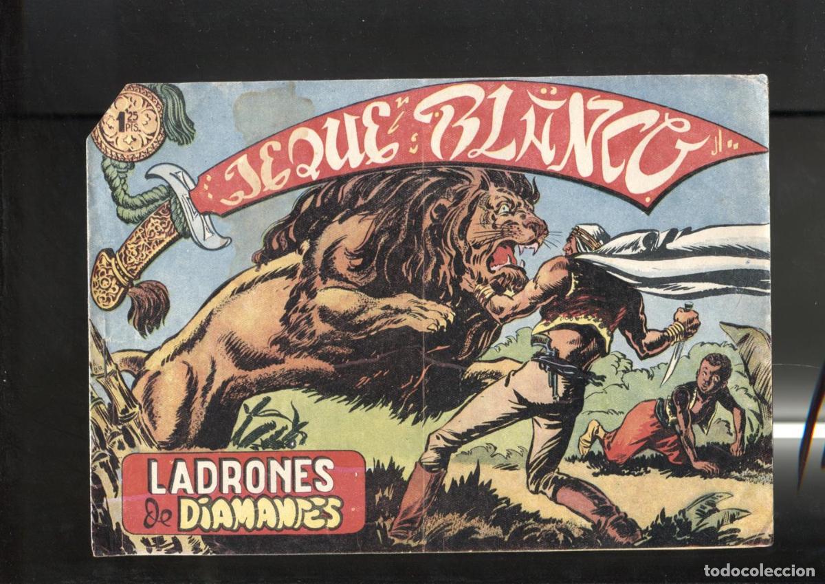 C&oacute;mics: Rollan: El Jeque Blanco numero 004: Ladrones de diamantes - - Foto 1