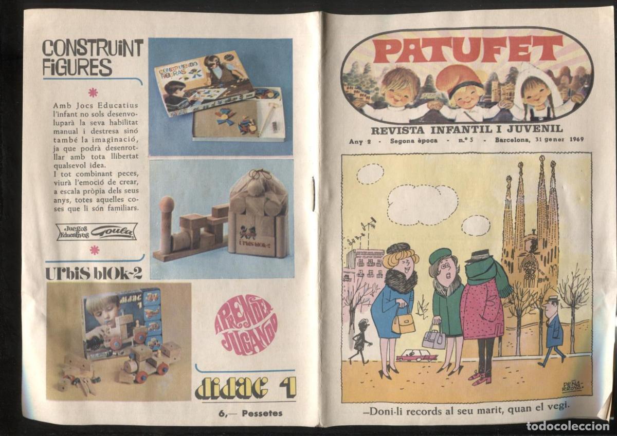 Comics: Revista Patufet segona epoca numero 005: El fum de la Pipa - Varios