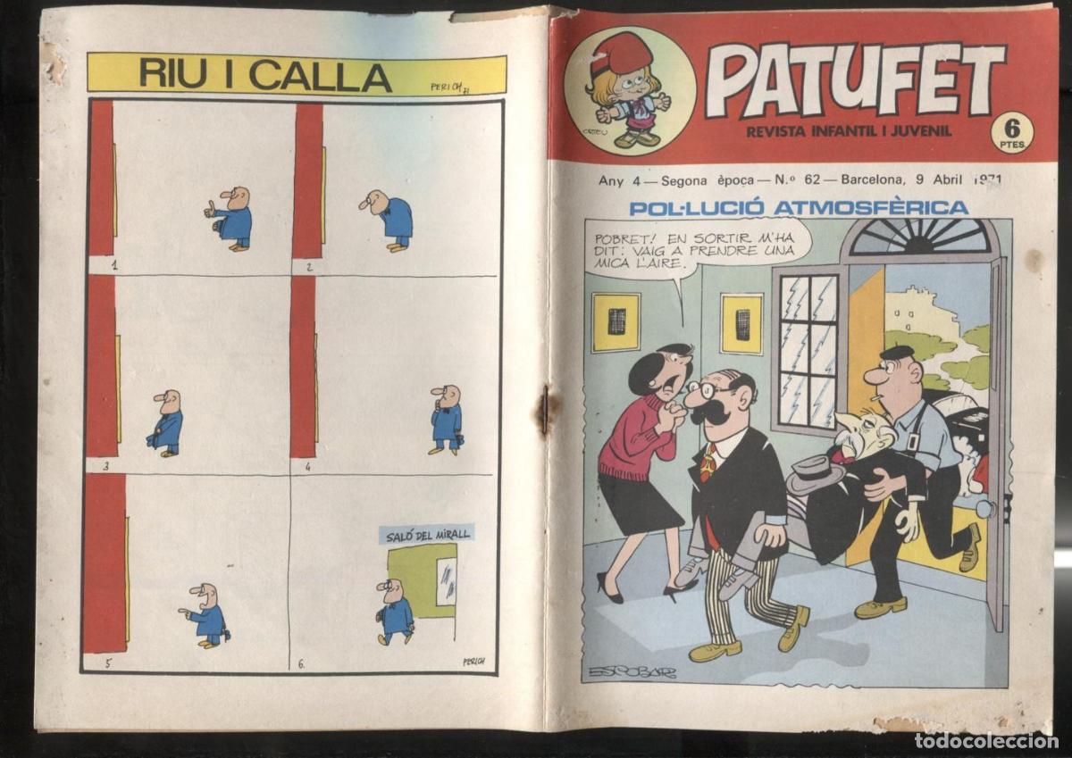 C&oacute;mics: Revista Patufet segona epoca numero 062: Vi Caravana La flama de la Sardana