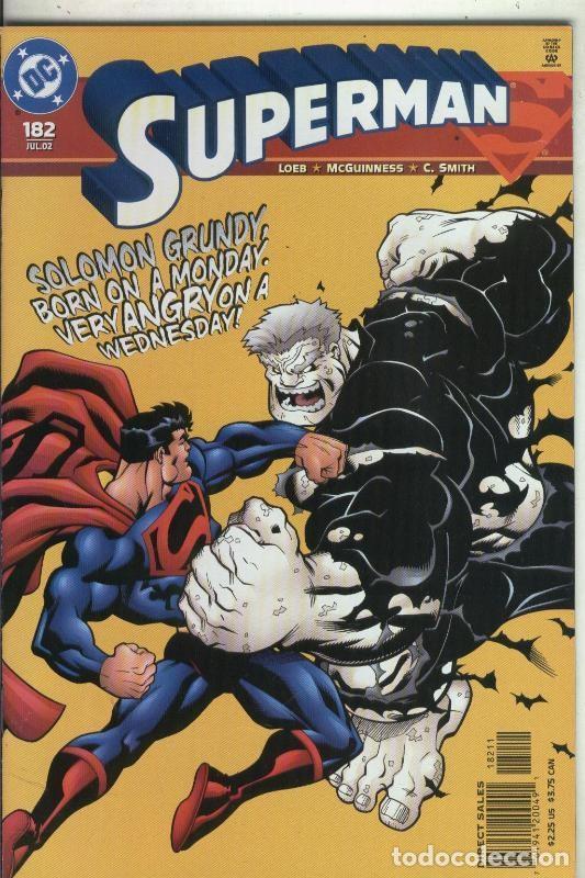 C&oacute;mics: Superman numero 182 - Loeb-Mcguinnes-C.Smith - Foto 1