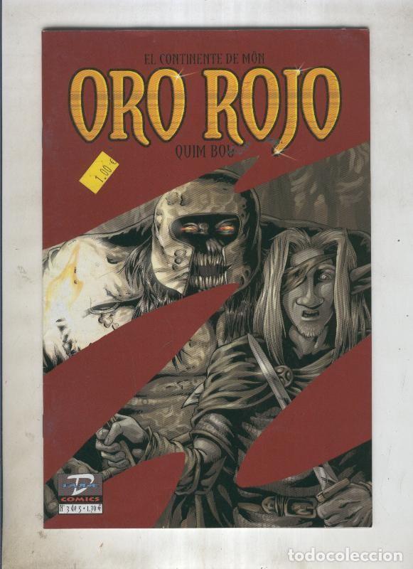 C&oacute;mics: Oro rojo. El continente de Mon numero 3 - Quim Bou - Foto 1