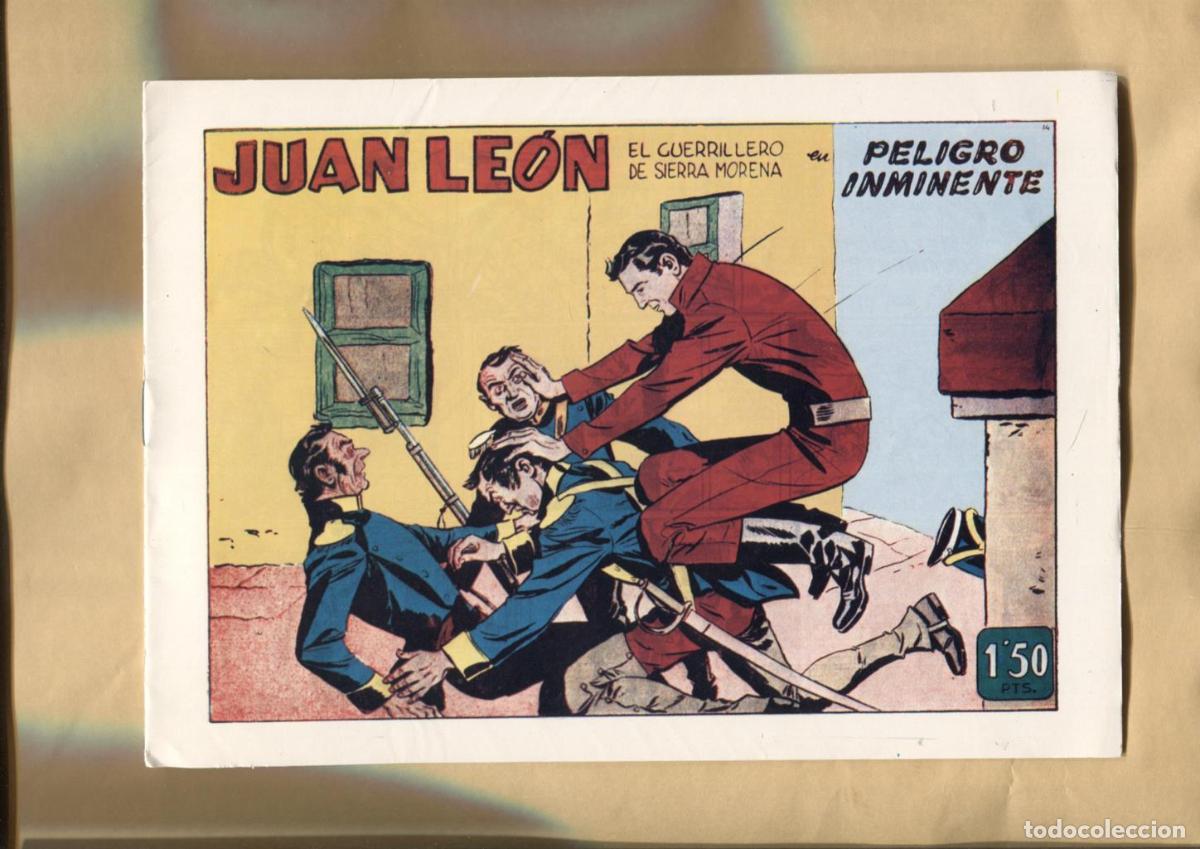 C&oacute;mics: Facsimil: Juan Leon el guerrillero de sierra morena numero 14 - Juan Grau