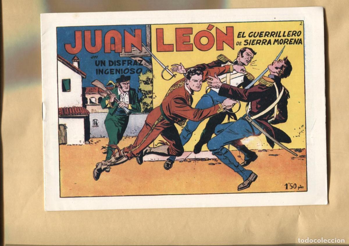 C&oacute;mics: Facsimil: Juan Leon el guerrillero de sierra morena numero 02 - Juan Grau