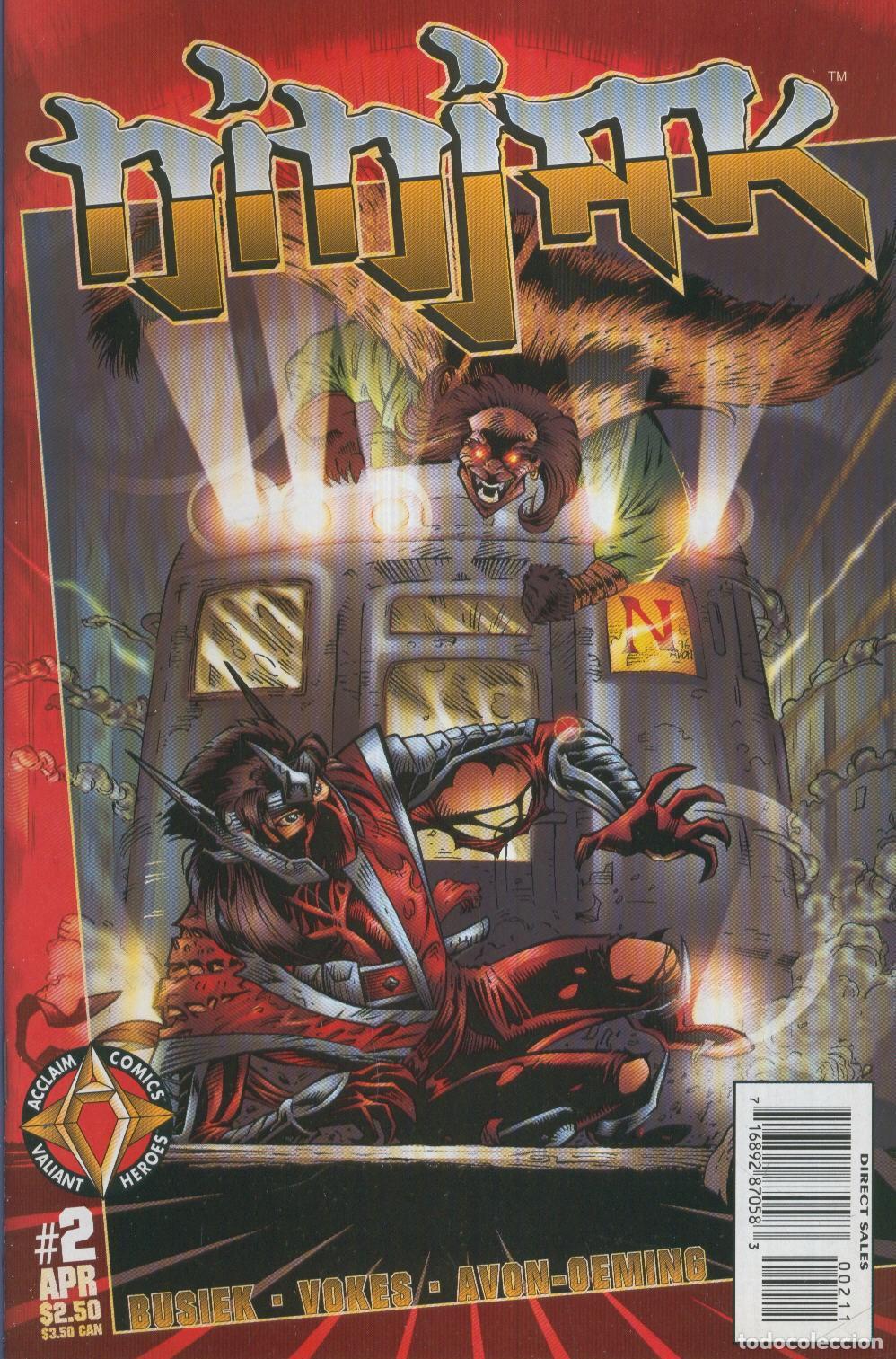 C&oacute;mics: NINJAK Vol.2 Numero 02: Playing games - Neil Vokes - Foto 1
