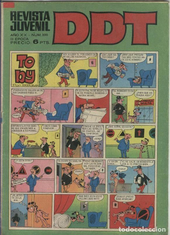 C&oacute;mics: DDT tercera epoca numero 200: Toby - Varios - Foto 1