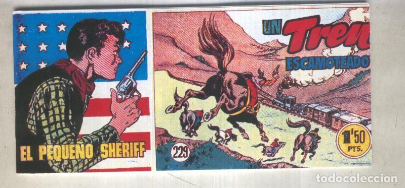 Comics: El Peque&ntilde;o Sheriff facsimil numero 229: Un tren escamoteado - Zuffi