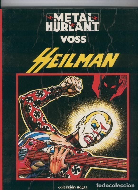 Comics: Coleccion Negra numero 01: Heilman (cubierta con plastificado defectuoso y con arruga) - Voss