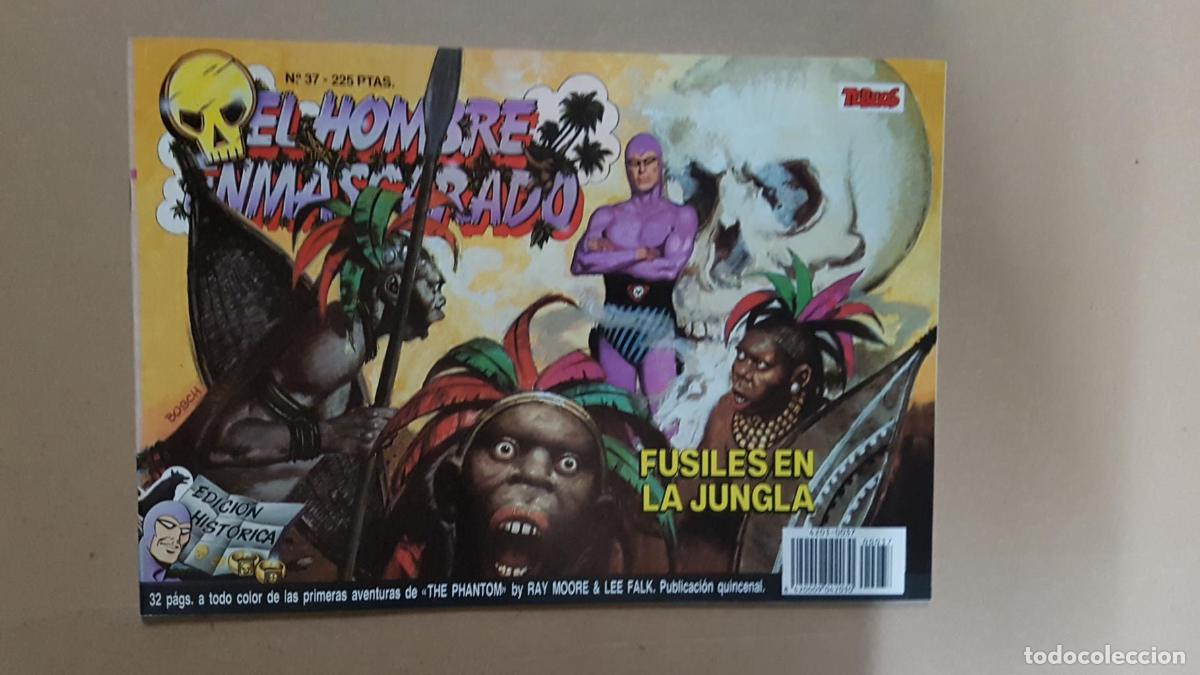 Comics: Ediciones B: El hombre enmascarado numero 37: Fusiles en la jungla - Lee Falk