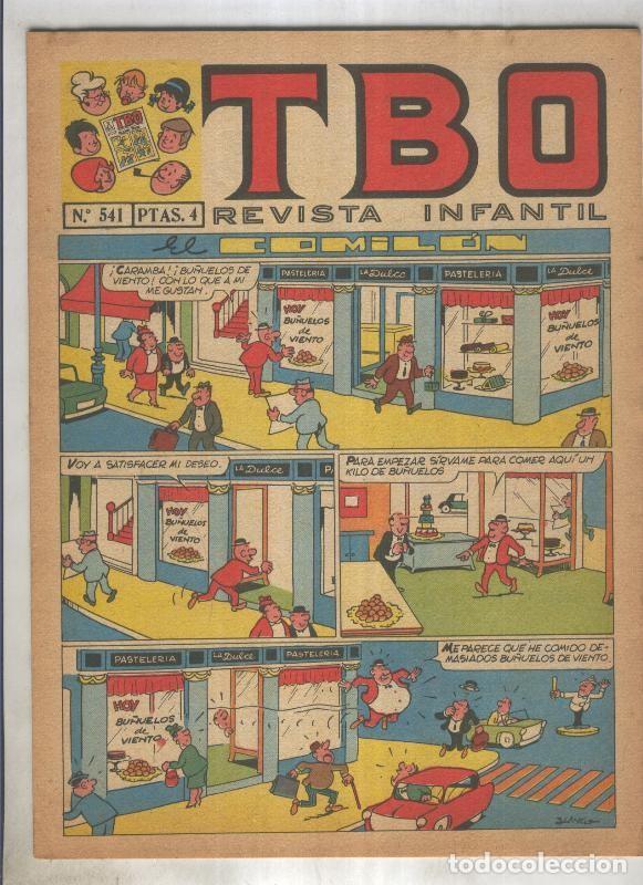 C&oacute;mics: TBO numero 541. El comilon (Blanco), (numerado 5 en trasera) - Varios - Foto 1