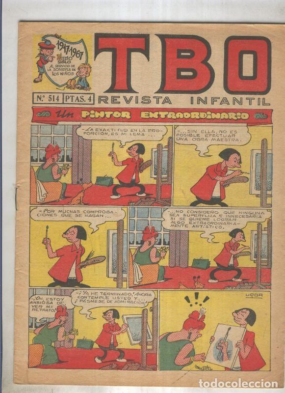 Comics: TBO numero 514: Un pintor extraordinario (Urda), (numerado 1 en trasera) - Varios