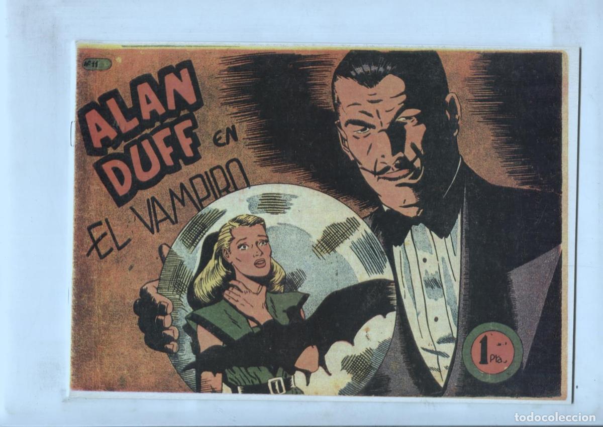 C&oacute;mics: Facsimil: Alan Duff numero 11: El vampiro - Julio Vivas - Foto 1
