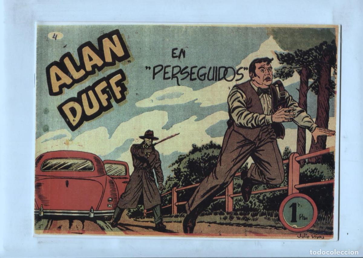 C&oacute;mics: Facsimil: Alan Duff numero 04: Perseguidos - Julio Vivas - Foto 1