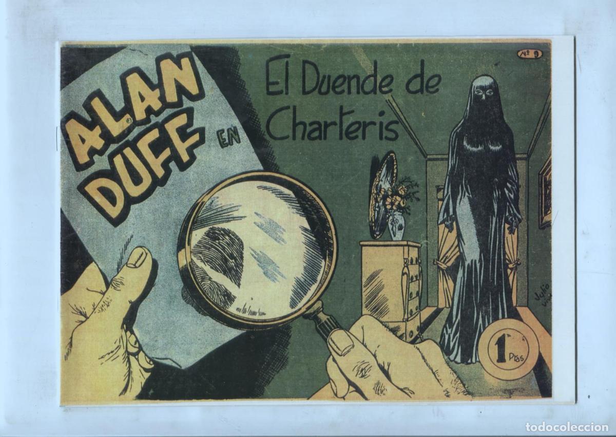 C&oacute;mics: Facsimil: Alan Duff numero 09: El duende de Charteris - Julio Vivas - Foto 1