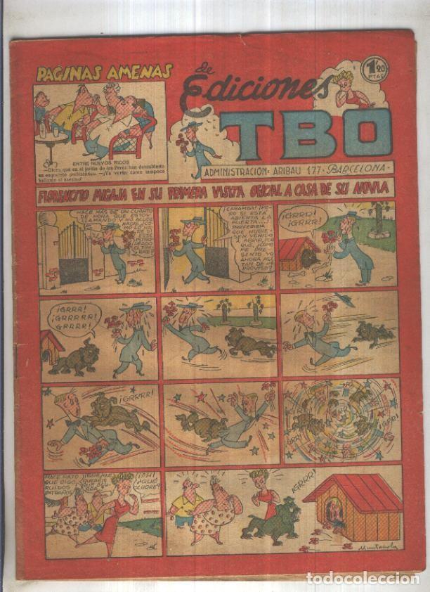 Fumetti: TBO sin numerar: Florencito migaja en su primera visita oficial a casa de su novia - Varios