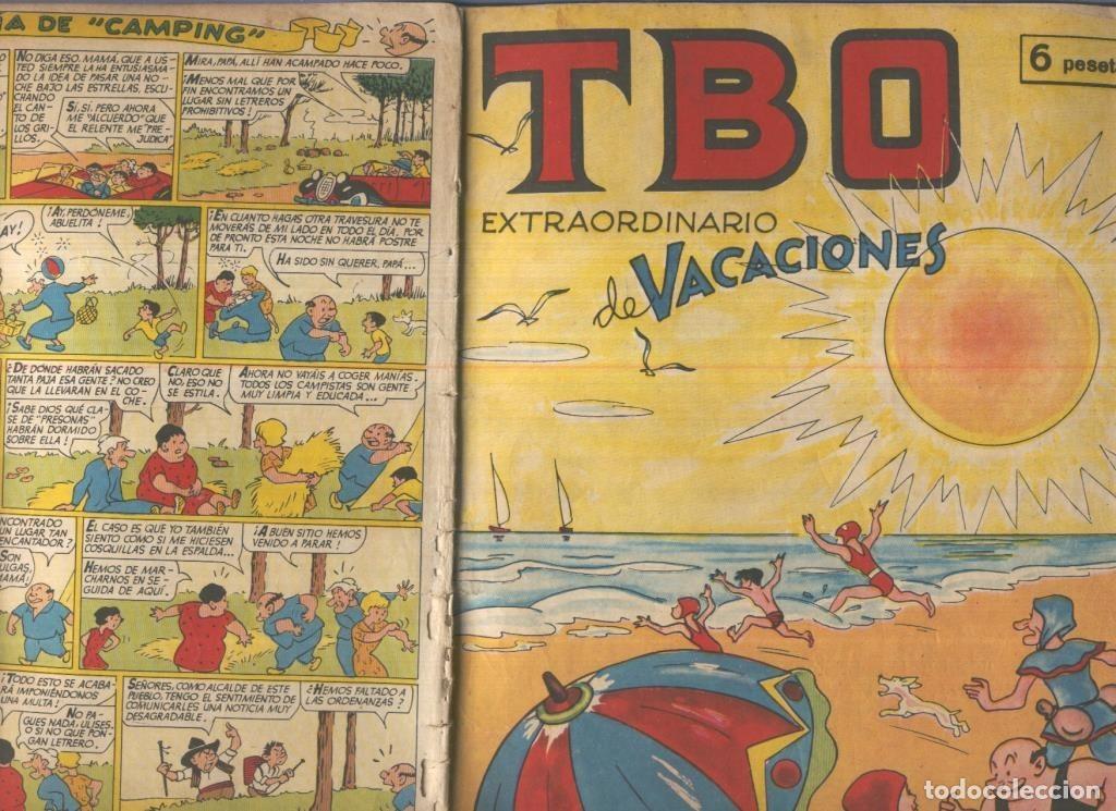 C&oacute;mics: TBO extra 6 pts: Vacaciones (numerado 2 en trasera) - Varios - Foto 1