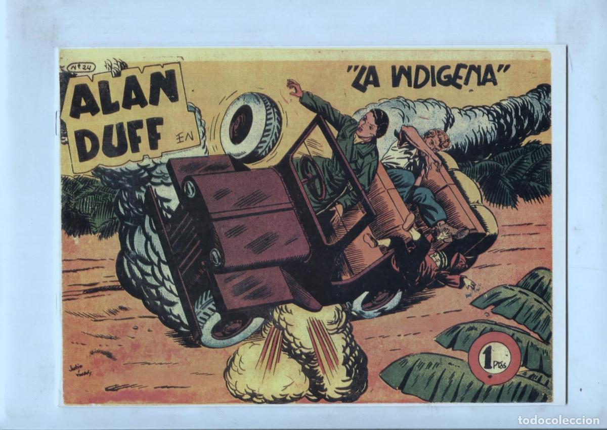 C&oacute;mics: Facsimil: Alan Duff numero 24: La indigena - Julio Vivas - Foto 1