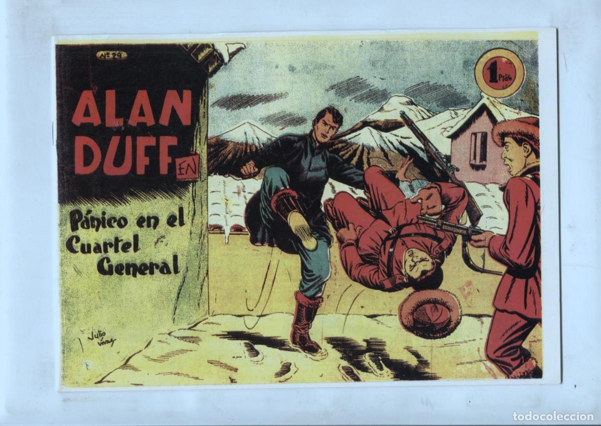 C&oacute;mics: Facsimil: Alan Duff numero 29: Panico en el cuartel general - Julio Vivas - Foto 1