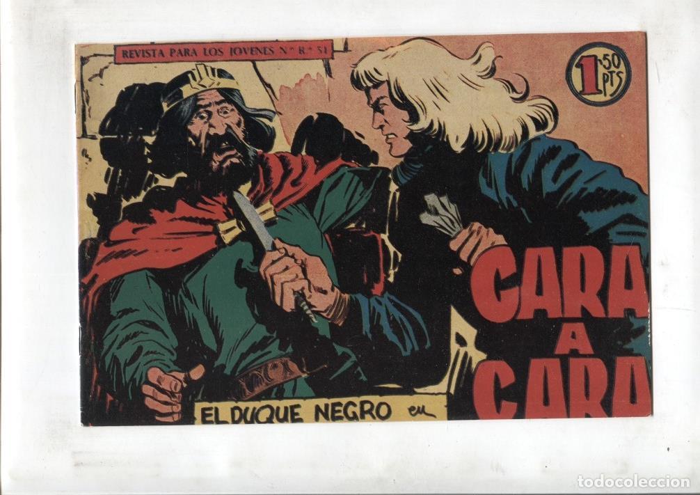 C&oacute;mics: Facsimil edicion papel mate: El Duque Negro numero 04 - Manuel Gago - Foto 1
