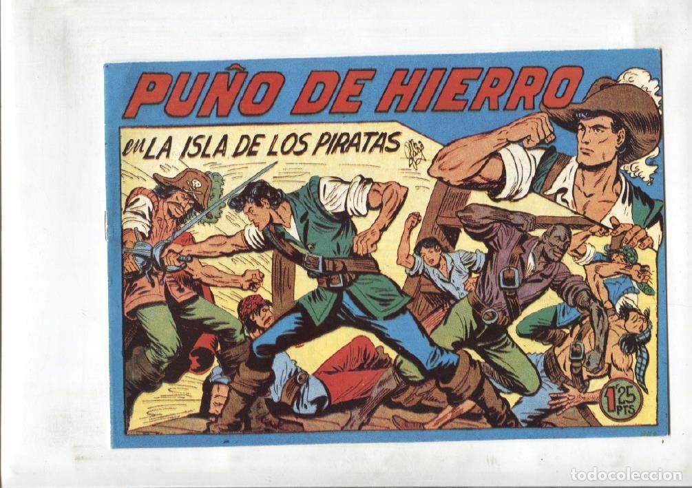 Comics: Facsimil: Pu&ntilde;o de Hierro numero 04: La isla de los piratas - Manuel Gago