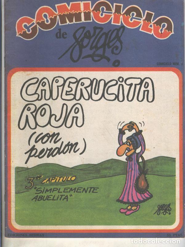 C&oacute;mics: Comiciclo numero 03: Forges: Caperucita Roja - Varios - Foto 1