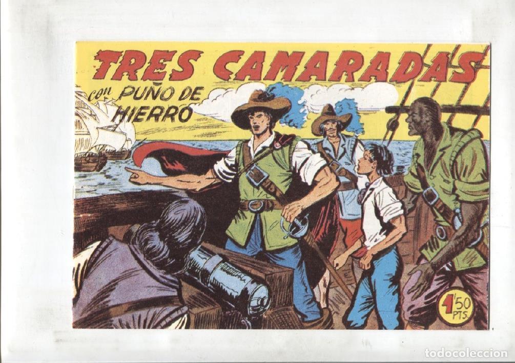 Fumetti: Facsimil: Pu&ntilde;o de Hierro numero 28: Tres camaradas - Manuel Gago