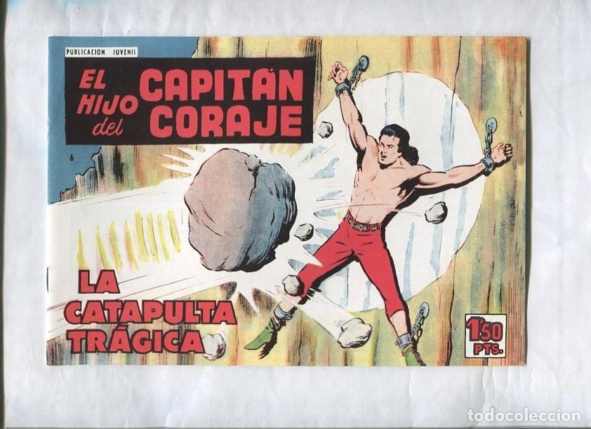Comics: El hijo del Capitan Coraje facsimil numero 06: La catapulta tragica - Ferrando