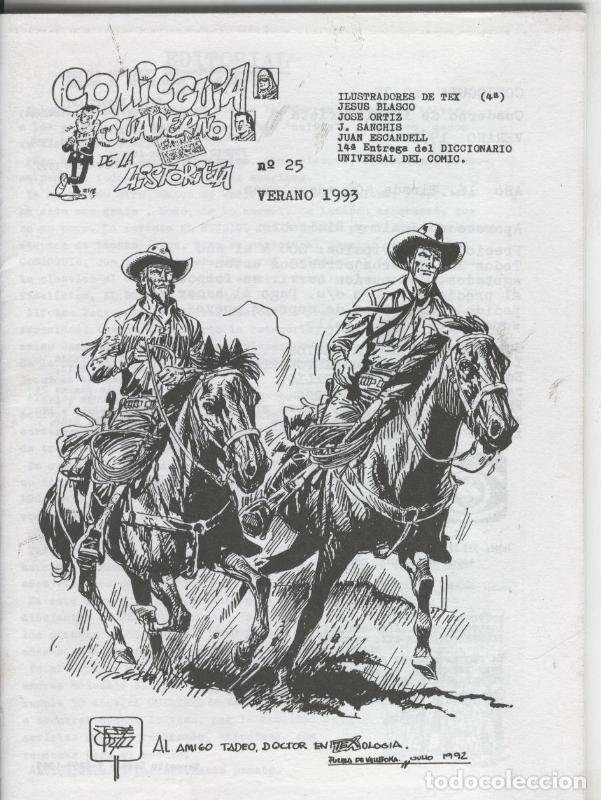 C&oacute;mics: Fanzine: Comicguia numero 025: Tex - Varios - Foto 1