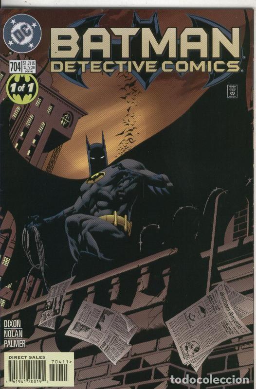 C&oacute;mics: Batman Detective Comics numero 704 - Dixon-Nolan-McLeod - Foto 1