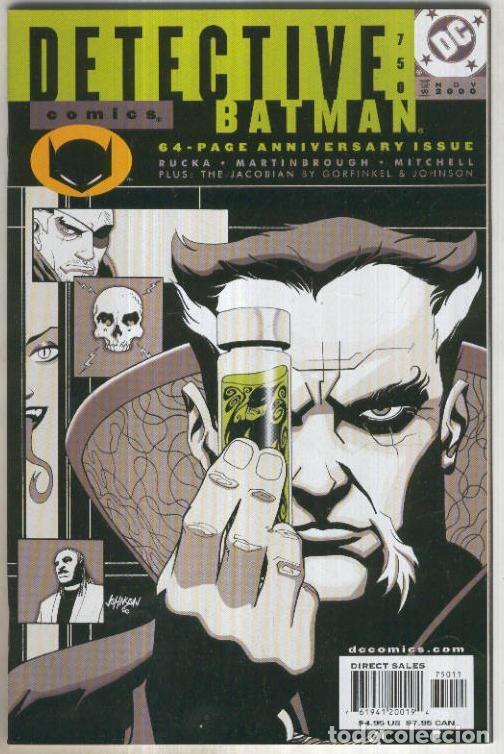 C&oacute;mics: DETECTIVE COMICS Vol.1 No.750: BATMAN - Dependence - Greg Rucka - Foto 1
