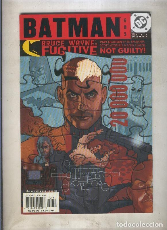 C&oacute;mics: Batman numero 605, septiembre 2002 - Foto 1